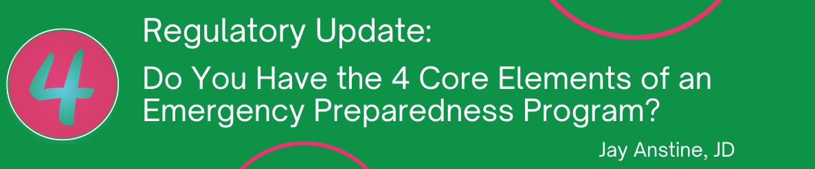 four core elements of emergency preparedness