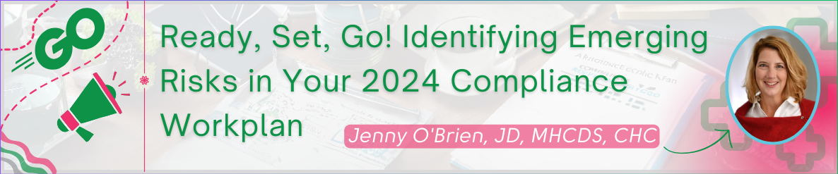 emerging risks in compliance with Jenny O'brien