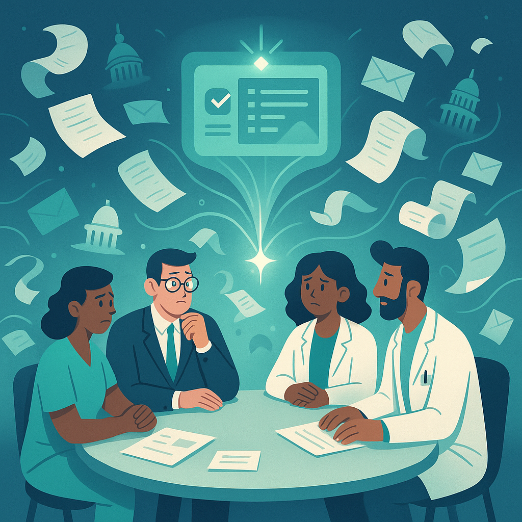 board of directors reviewing compliance software