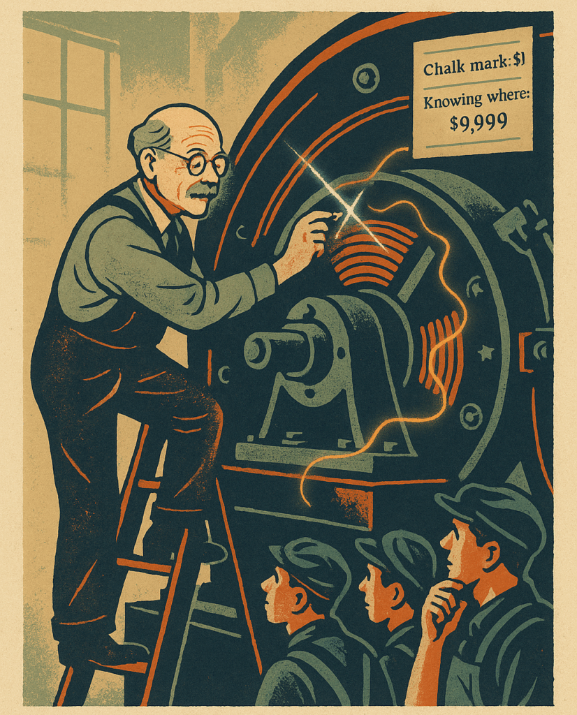 how henry ford chalk mark concept applies to healthcare quality training