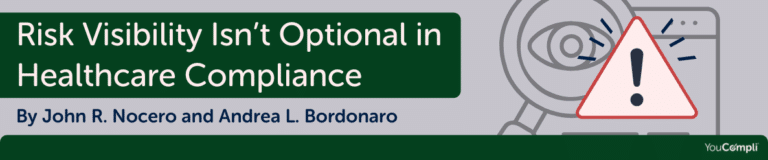 healthcare compliance risk blog header